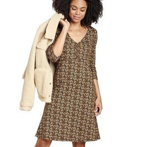 Toad&Co Floral Rosalinda Organic Dress
